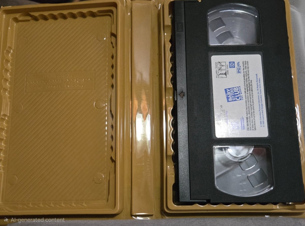 The Baby Sitters Club VHS Tape - VHS - ThrowbackBuys - Amanda's Awesome Finds