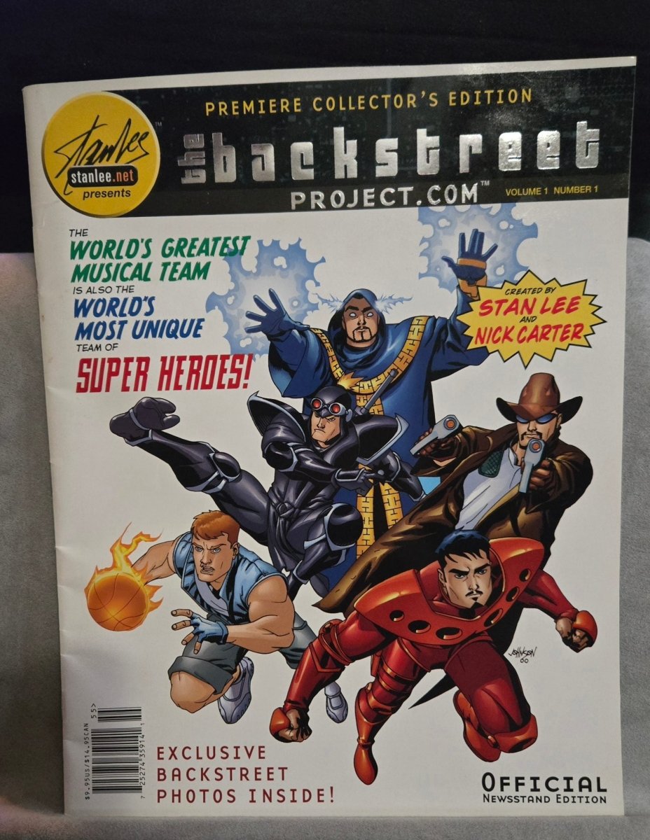 The Backstreet Project Premiere Collectors Edition # 1 Comic Book Stan Lee - Comics - ThrowbackBuys -Amanda's Awesome Finds