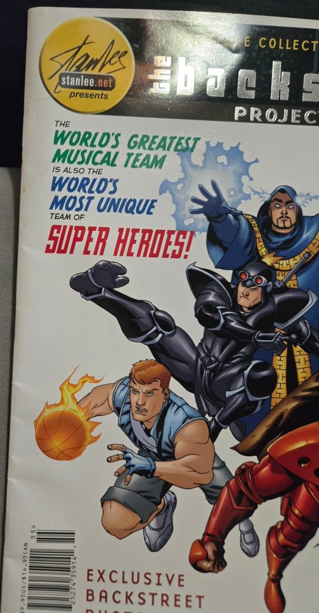 The Backstreet Project Premiere Collectors Edition # 1 Comic Book Stan Lee - Comics - ThrowbackBuys -Amanda's Awesome Finds
