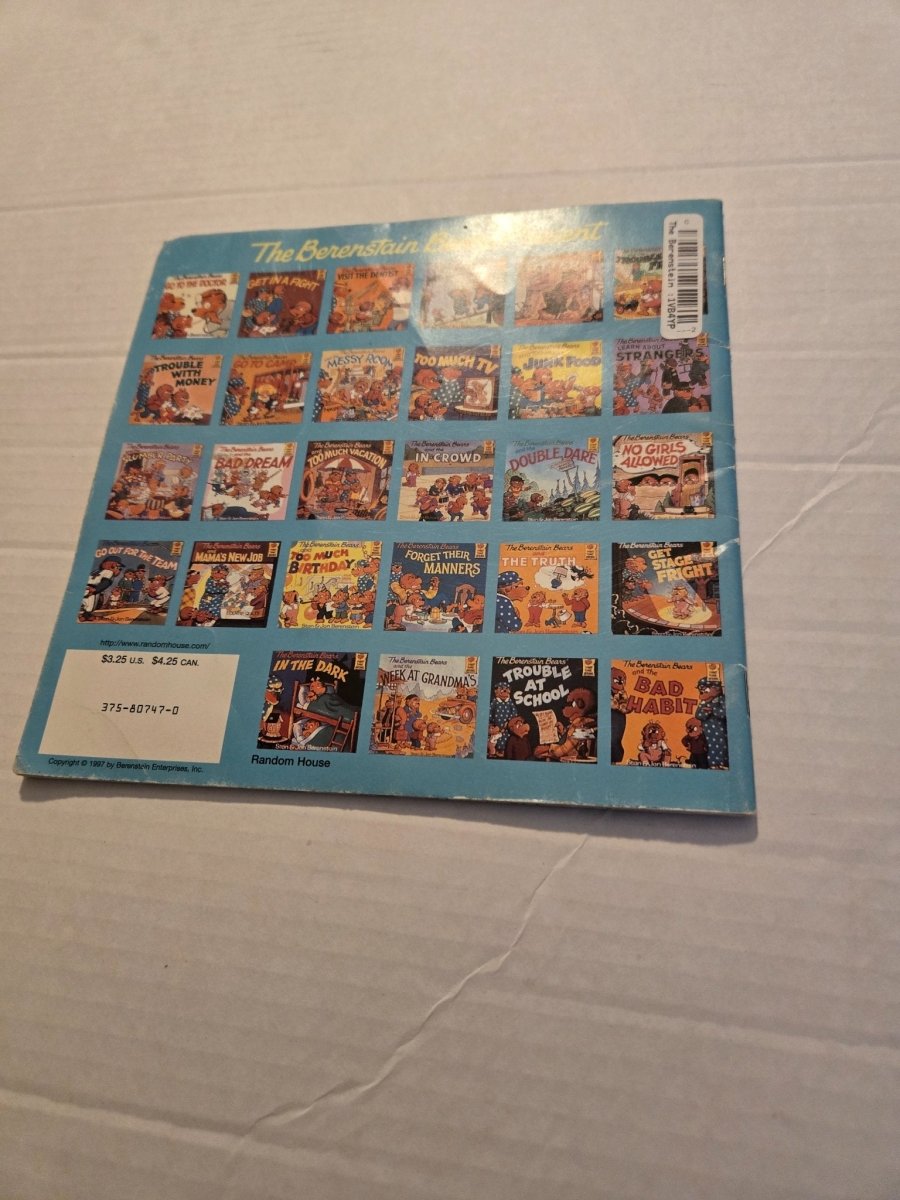 The Berenstein Bears and the Blame Game First Time Books - Books - ThrowbackBuys - Amanda's Awesome Finds