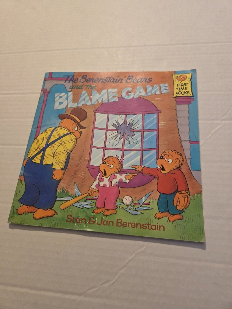 The Berenstein Bears and the Blame Game First Time Books - Books - ThrowbackBuys - Amanda's Awesome Finds