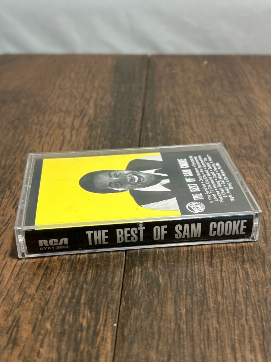 The Best of Sam Cooke by Sam Cooke Cassette, 1990, RCA Corporation - Cassette Tapes - ThrowbackBuys - Raybar121