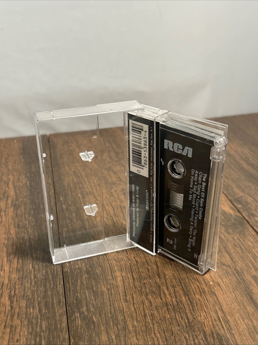 The Best of Sam Cooke by Sam Cooke Cassette, 1990, RCA Corporation - Cassette Tapes - ThrowbackBuys - Raybar121
