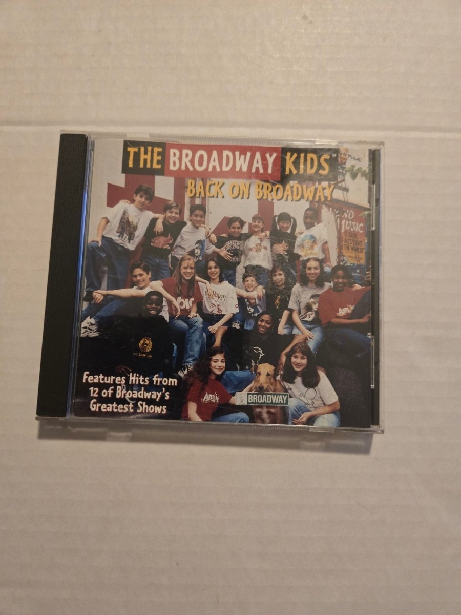 The Broadway Kids Back on Broadway CD - CDs - ThrowbackBuys -Amanda's Awesome Finds