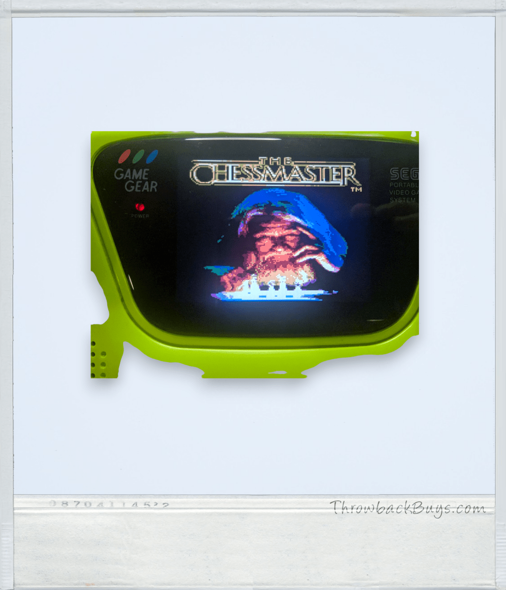 The Chessmaster - Cartridge (1991) - Game Gear - Tested/Works - Video Games - ThrowbackBuys - Slaqr Retro Gaming & Collectibles