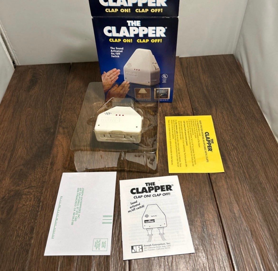 The Clapper Wireless Sound Activated On/Off Switch, 1998 Vintage New - Accessories - ThrowbackBuys - Raybar121