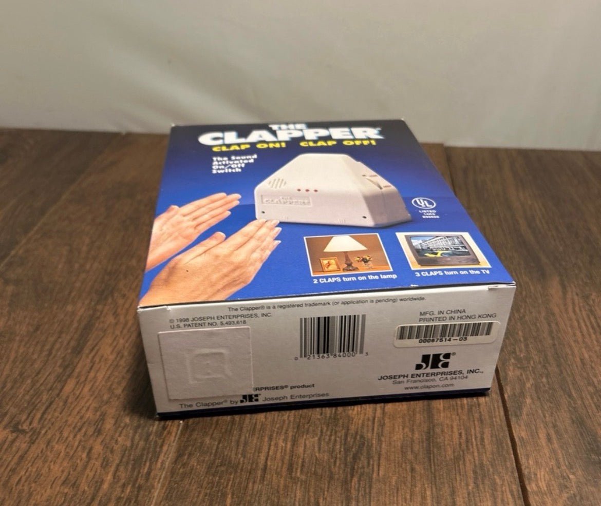 The Clapper Wireless Sound Activated On/Off Switch, 1998 Vintage New - Accessories - ThrowbackBuys - Raybar121