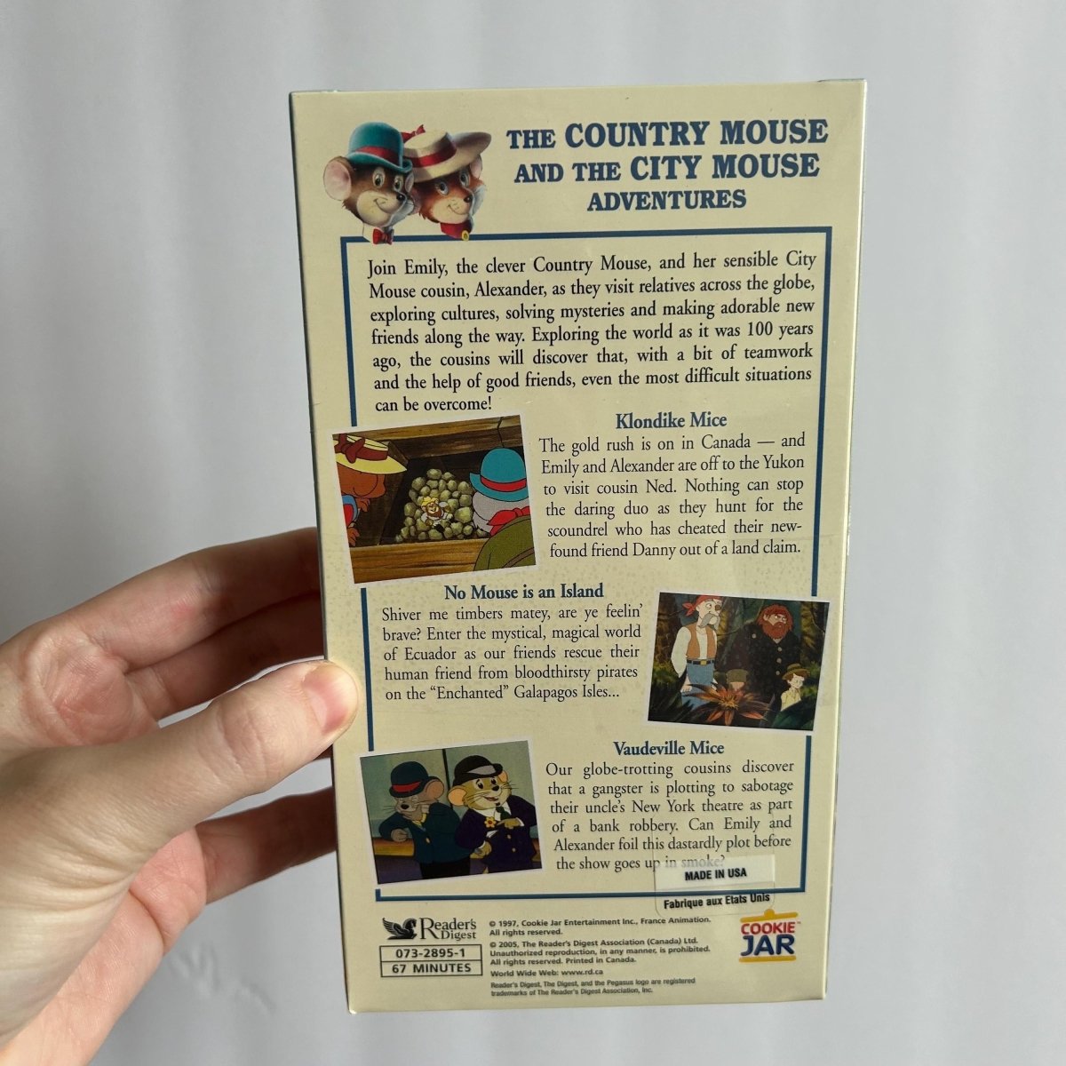 The Country Mouse And The City Mouse VHS Tapes Movies - Movies - ThrowbackBuys - NostalgicEpisodes