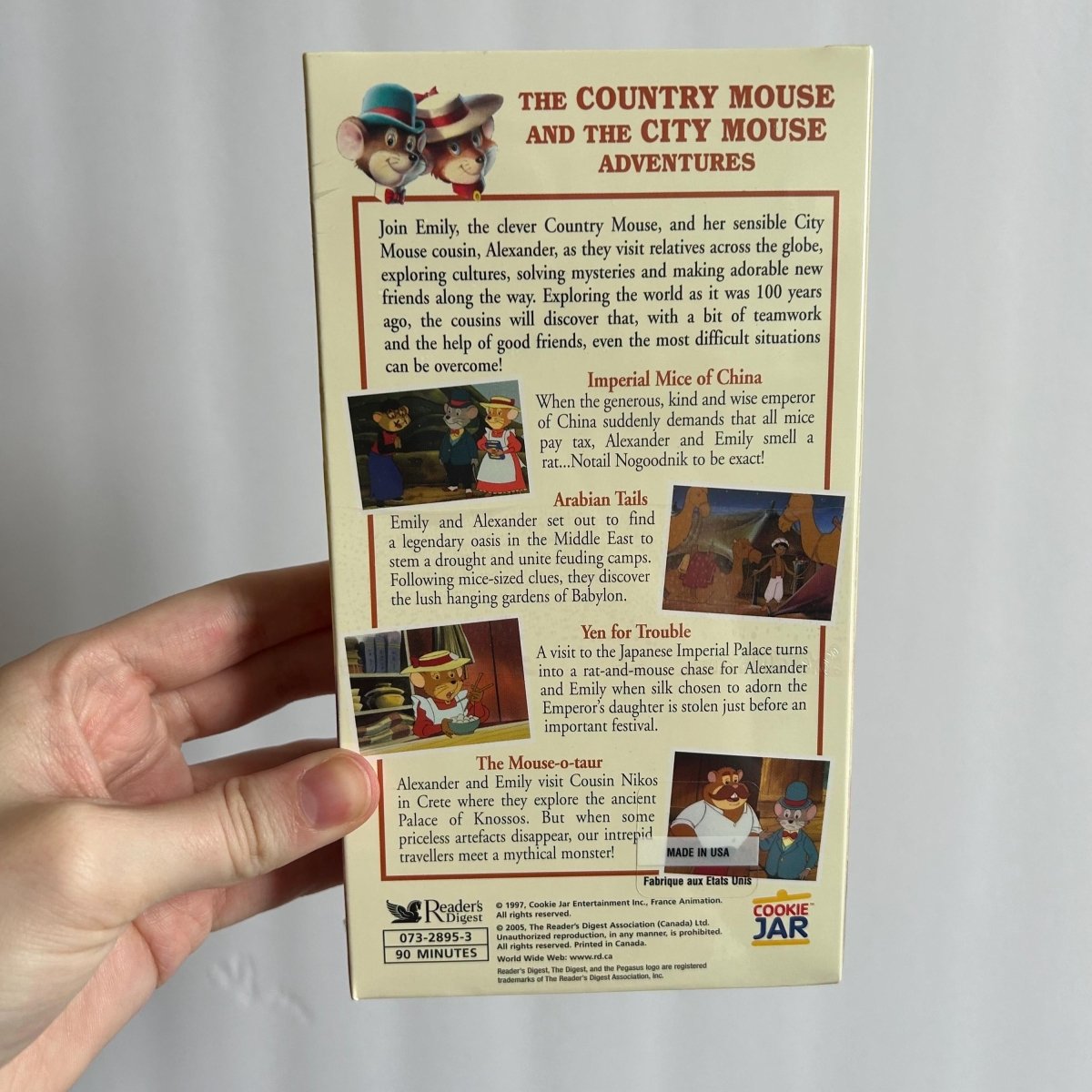 The Country Mouse And The City Mouse VHS Tapes Movies - Movies - ThrowbackBuys - NostalgicEpisodes
