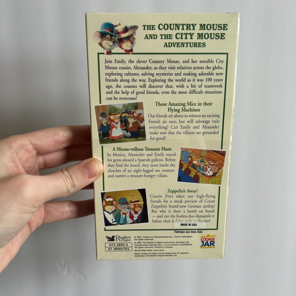 The Country Mouse And The City Mouse VHS Tapes Movies - Movies - ThrowbackBuys - NostalgicEpisodes
