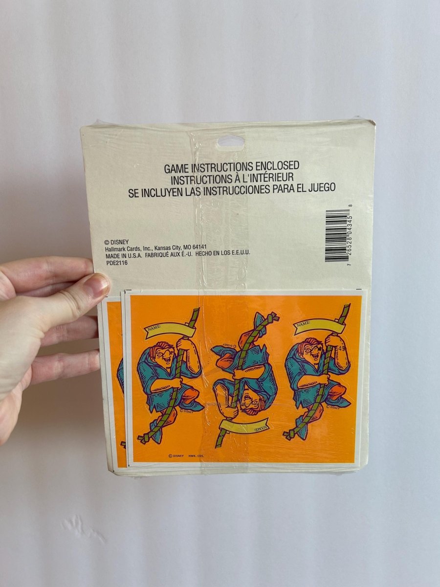 The Hunchback Of Notre Dame Disney Birthday Party Game - Party Games - ThrowbackBuys - NostalgicEpisodes