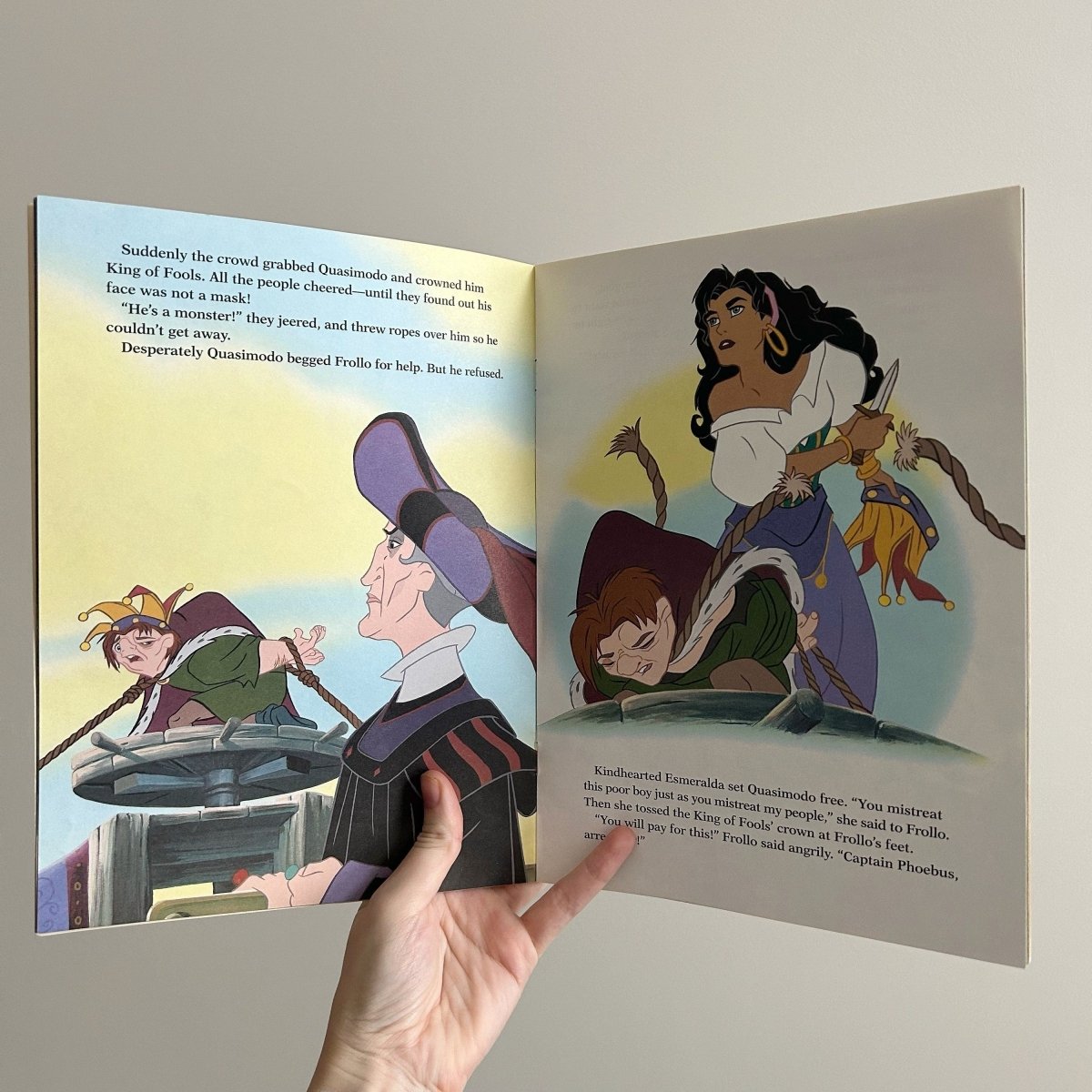 The Hunchback of Notre Dame Golden Book 1996 Vintage - Children's Books - ThrowbackBuys - NostalgicEpisodes