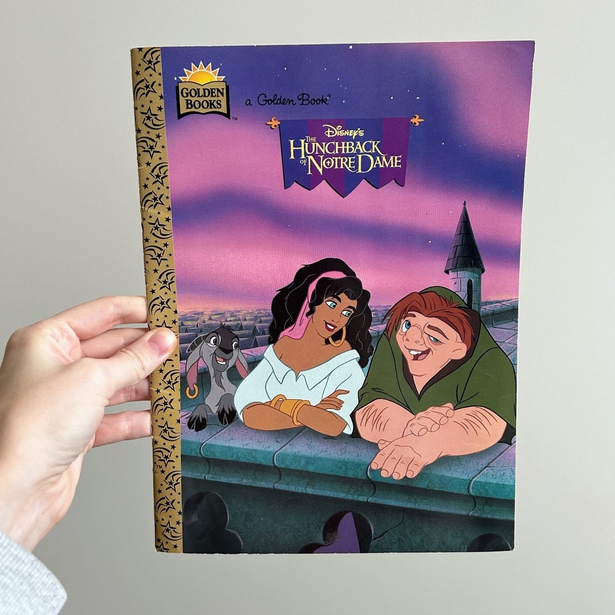 The Hunchback of Notre Dame Golden Book 1996 Vintage - Children's Books - ThrowbackBuys - NostalgicEpisodes