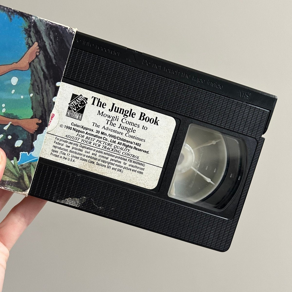 The Jungle Book Mowgli Comes to Jungle - The Adventure Continues 1990 Vintage - Movies - ThrowbackBuys - NostalgicEpisodes