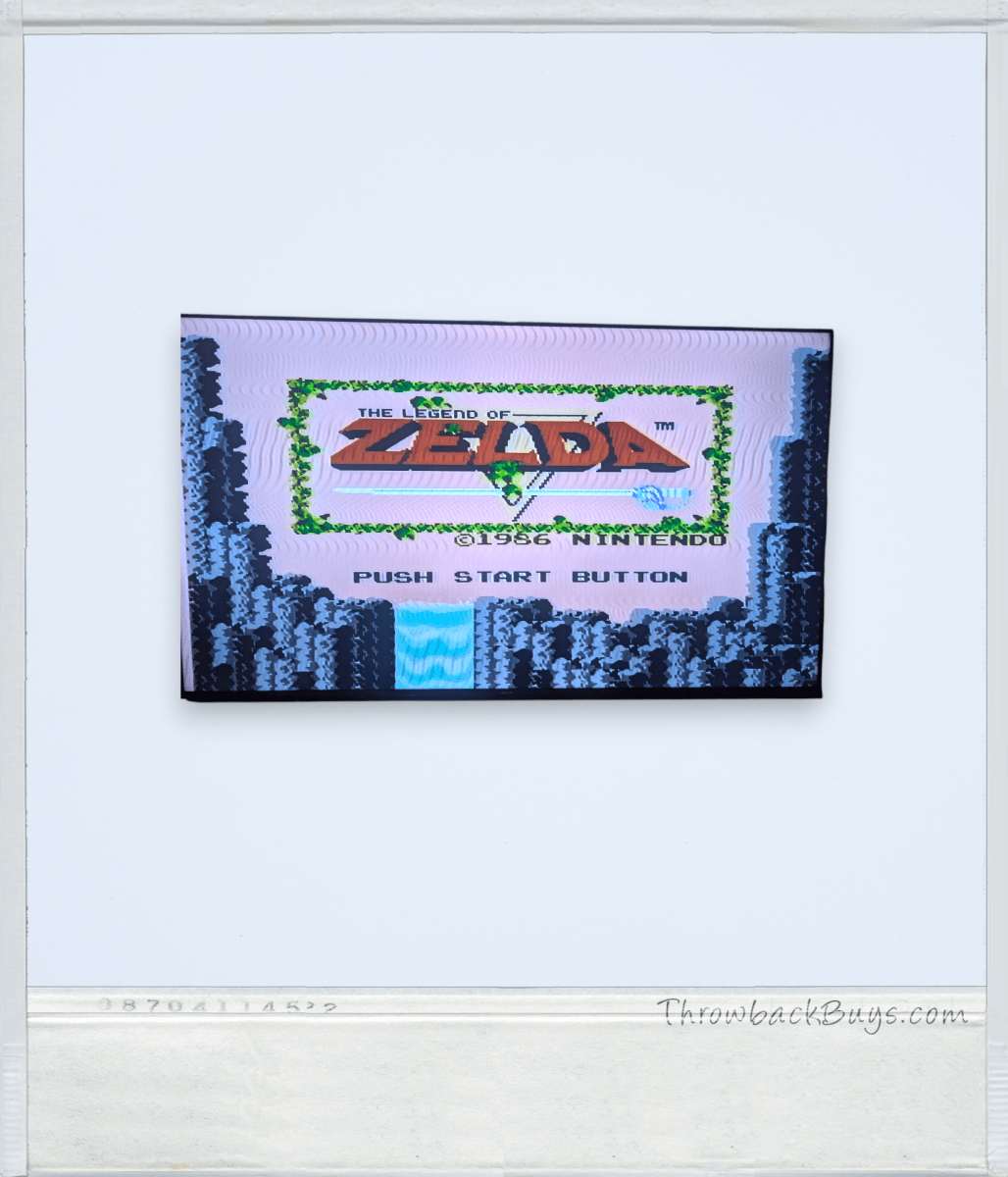The Legend of Zelda - Gold Cartridge (1987) - NES - Tested/Works - Video Games - ThrowbackBuys - Slaqr Retro Gaming & Collectibles