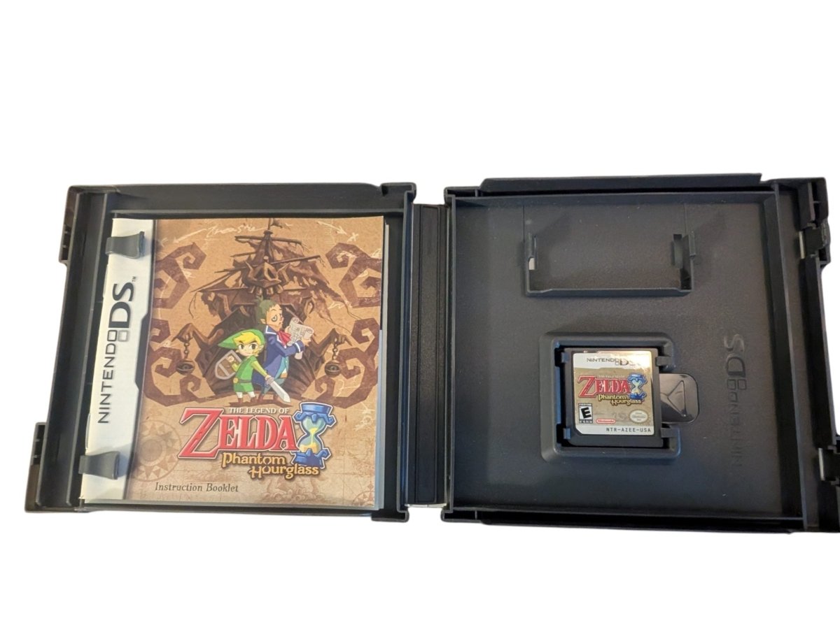 The Legend of Zelda: Phantom Hourglass - Complete in Box (CIB) - Nintendo DS - 2007 - Tested/Works - Video Games - ThrowbackBuys -Slaqr Retro Gaming & Collectibles