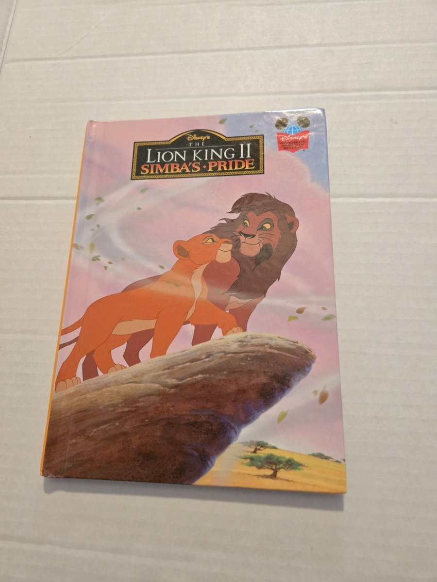 The Lion King II Simba's Pride Book - Books - ThrowbackBuys - Amanda's Awesome Finds