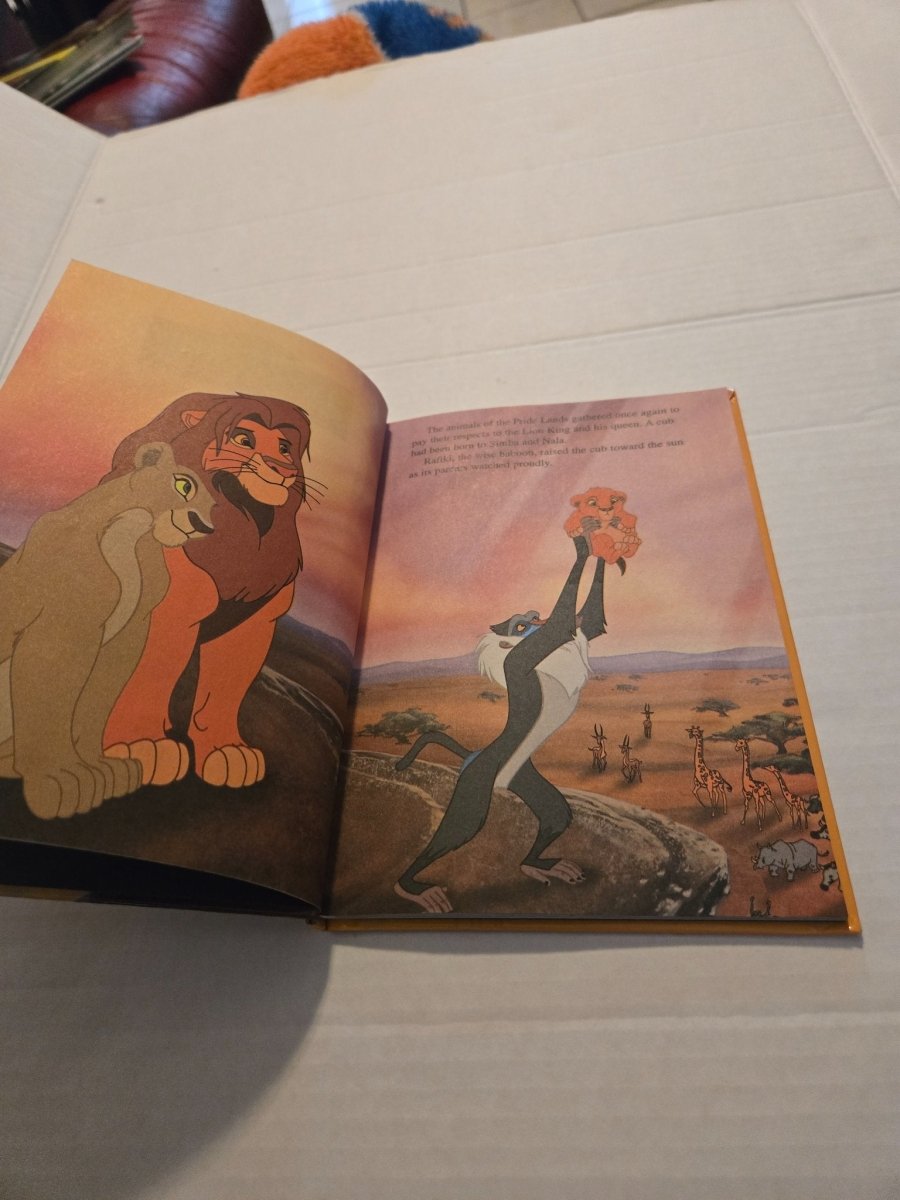 The Lion King II Simba's Pride Book - Books - ThrowbackBuys - Amanda's Awesome Finds