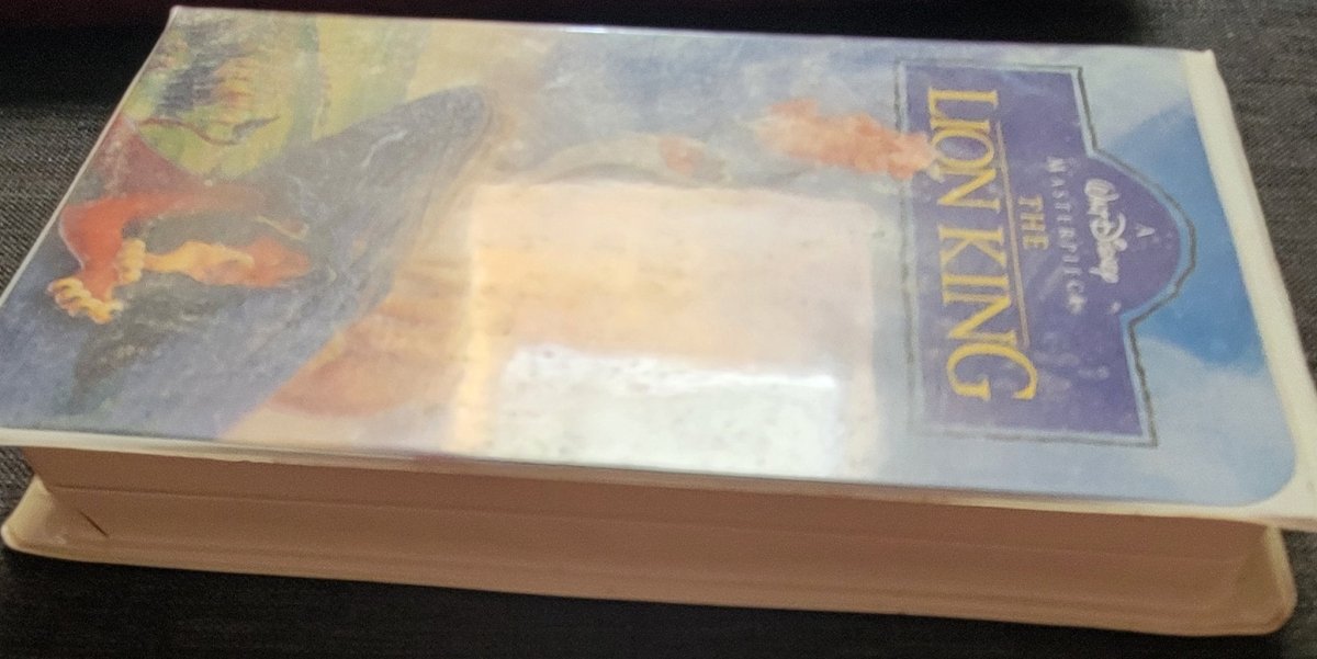 The Lion King VHS Tape Clamshell - VHS - ThrowbackBuys - Amanda's Awesome Finds