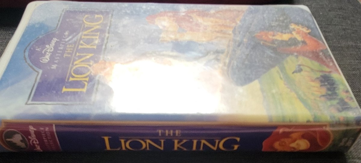 The Lion King VHS Tape Clamshell - VHS - ThrowbackBuys - Amanda's Awesome Finds