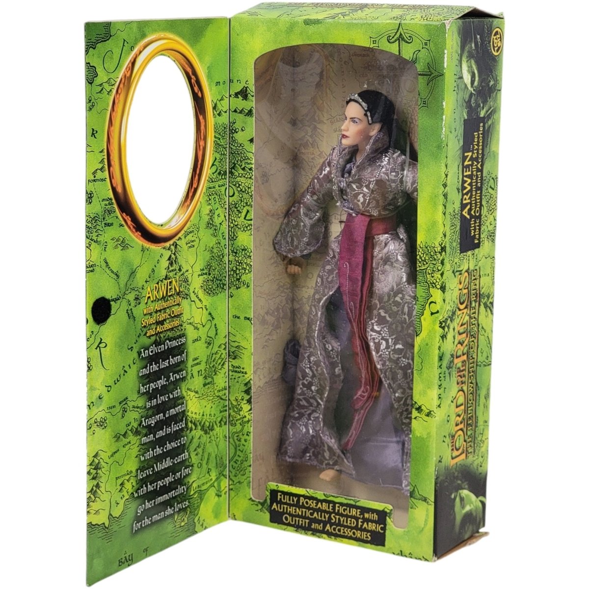 The Lord of the Rings The Fellowship of the Ring Arwen & Legolas Figures 2001 - Action Figures & Collectibles - ThrowbackBuys - A N E 1 Stop Shop