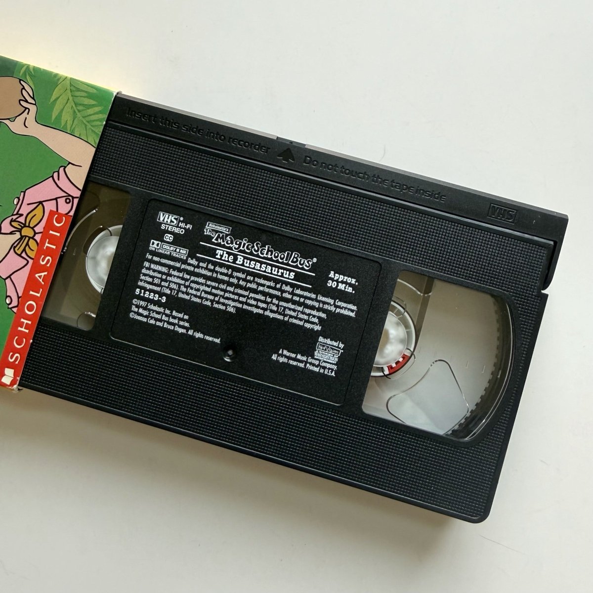 The Magic School Bus The Busasaurus VHS 1997 - VHS - ThrowbackBuys -NostalgicEpisodes