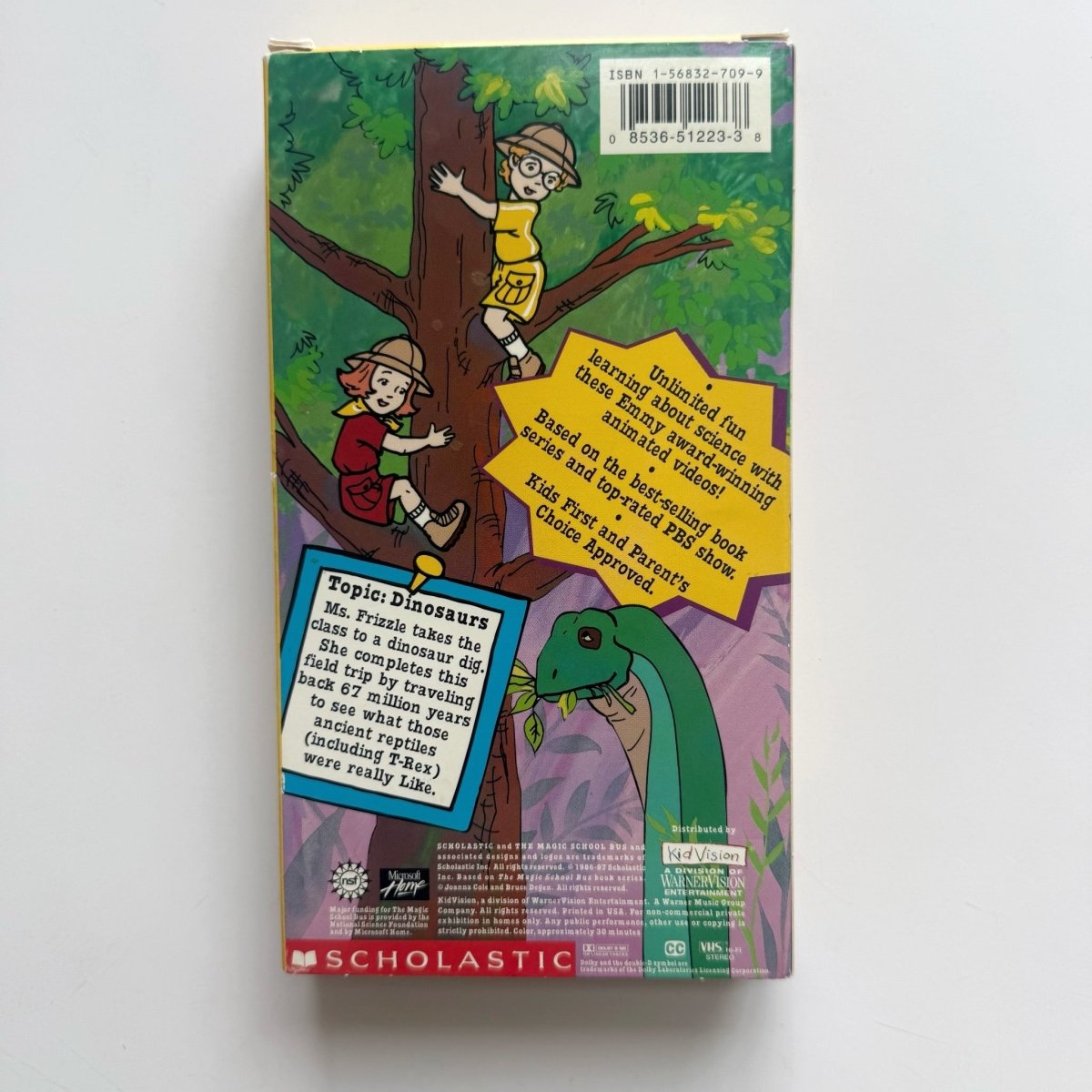 The Magic School Bus The Busasaurus VHS 1997 - VHS - ThrowbackBuys -NostalgicEpisodes