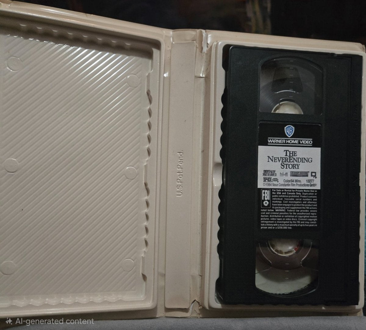 The NeverEnding Story VHS Tape - VHS - ThrowbackBuys - Amanda's Awesome Finds