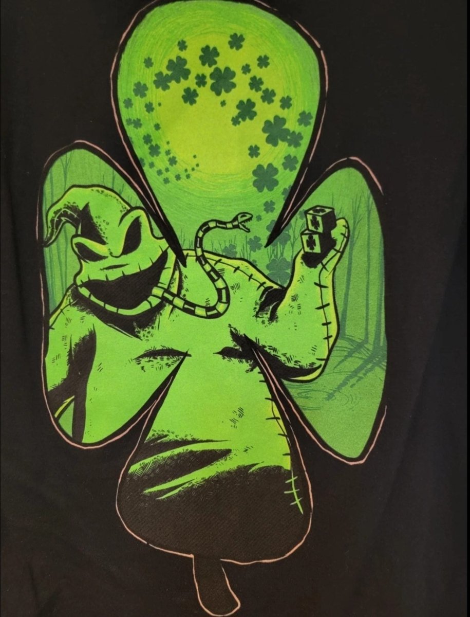 The Nightmare Before Christmas Oogie Boogie St. Patricks Shirt Size Small - T-Shirts - ThrowbackBuys -Amanda's Awesome Finds