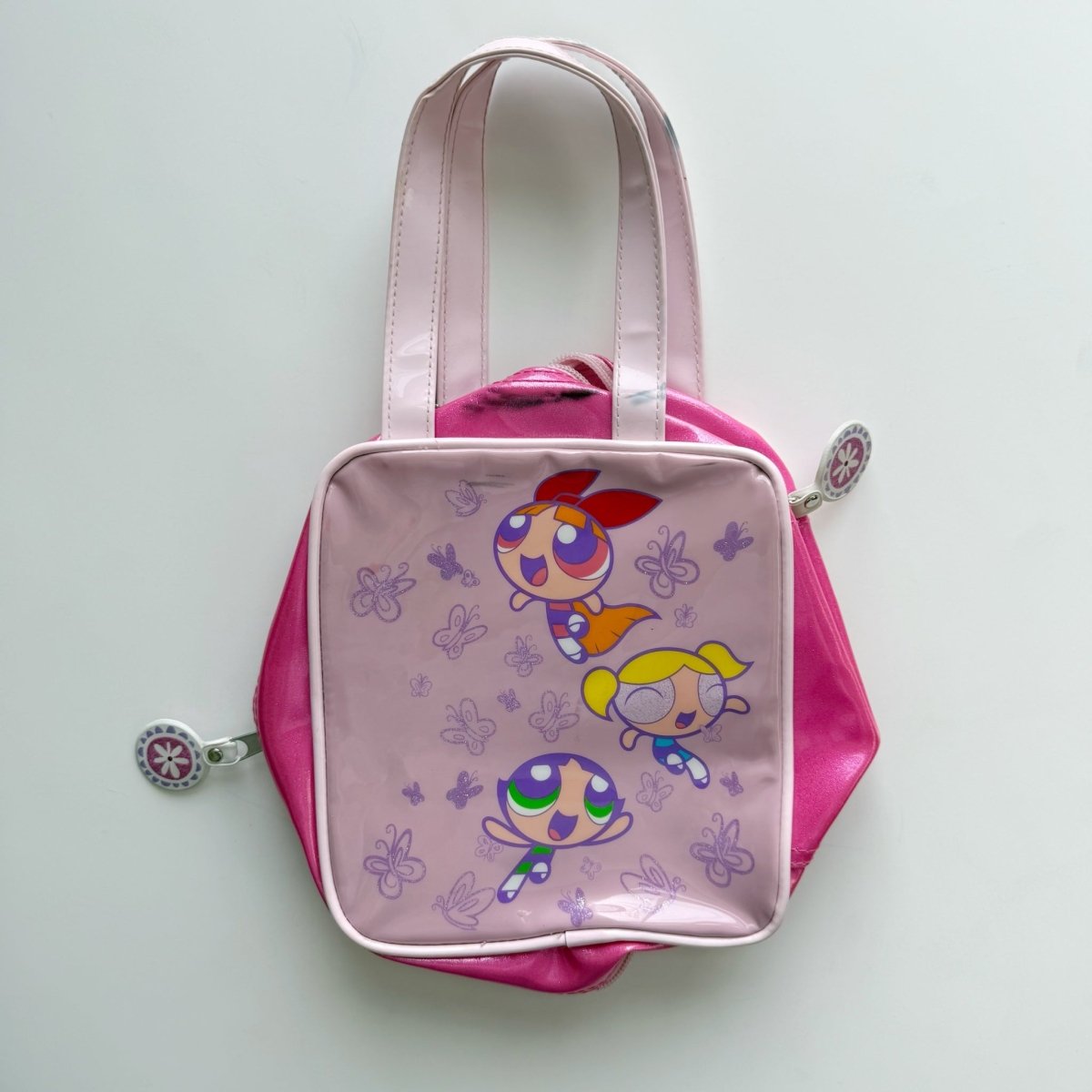 The Powerpuff Girls Bag Purse Bubbles Buttercup Blossom Y2K - Bag - ThrowbackBuys - Nostalgicepisodes