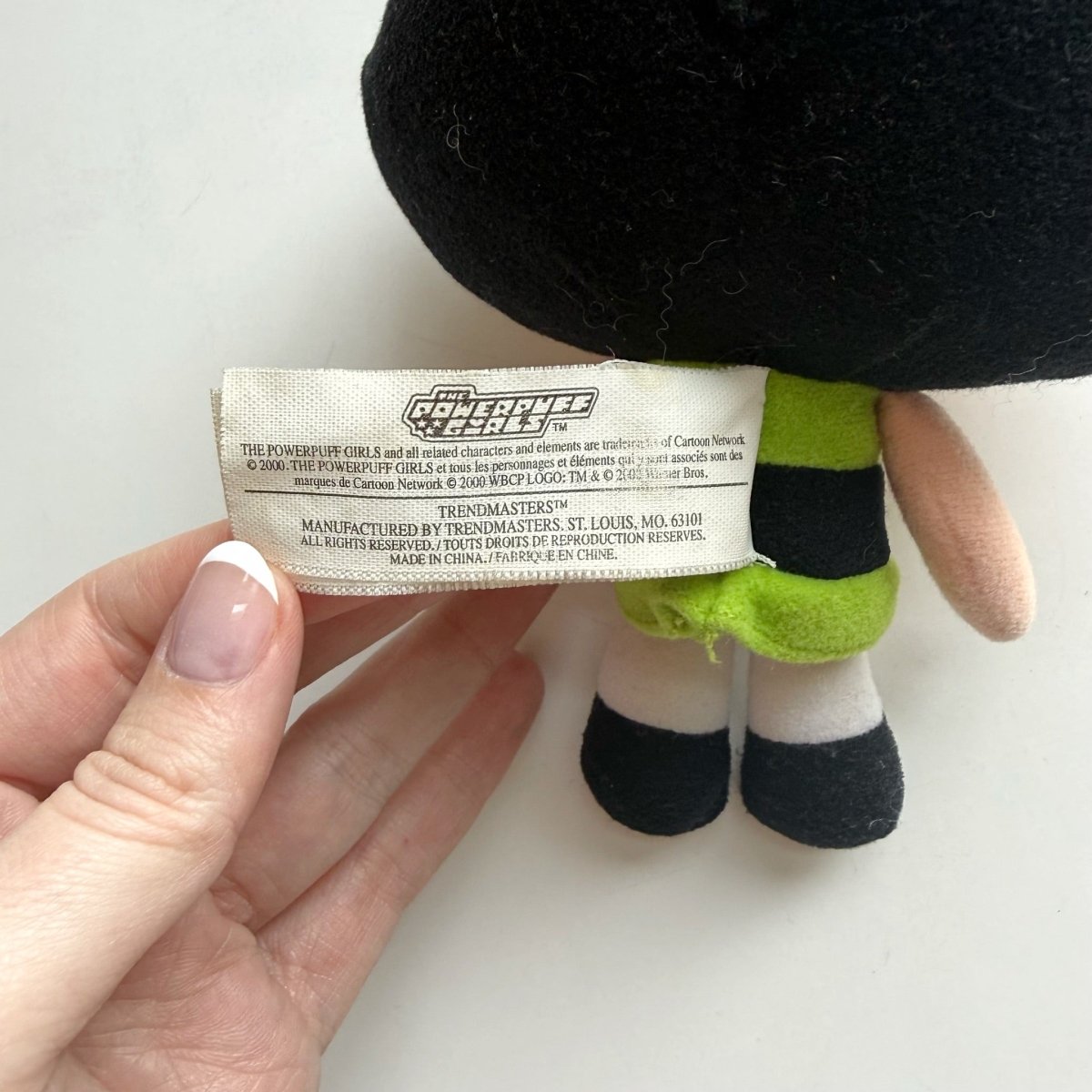 The Powerpuff Girls Buttercup Plush 2000 - Plushies - ThrowbackBuys -NostalgicEpisodes