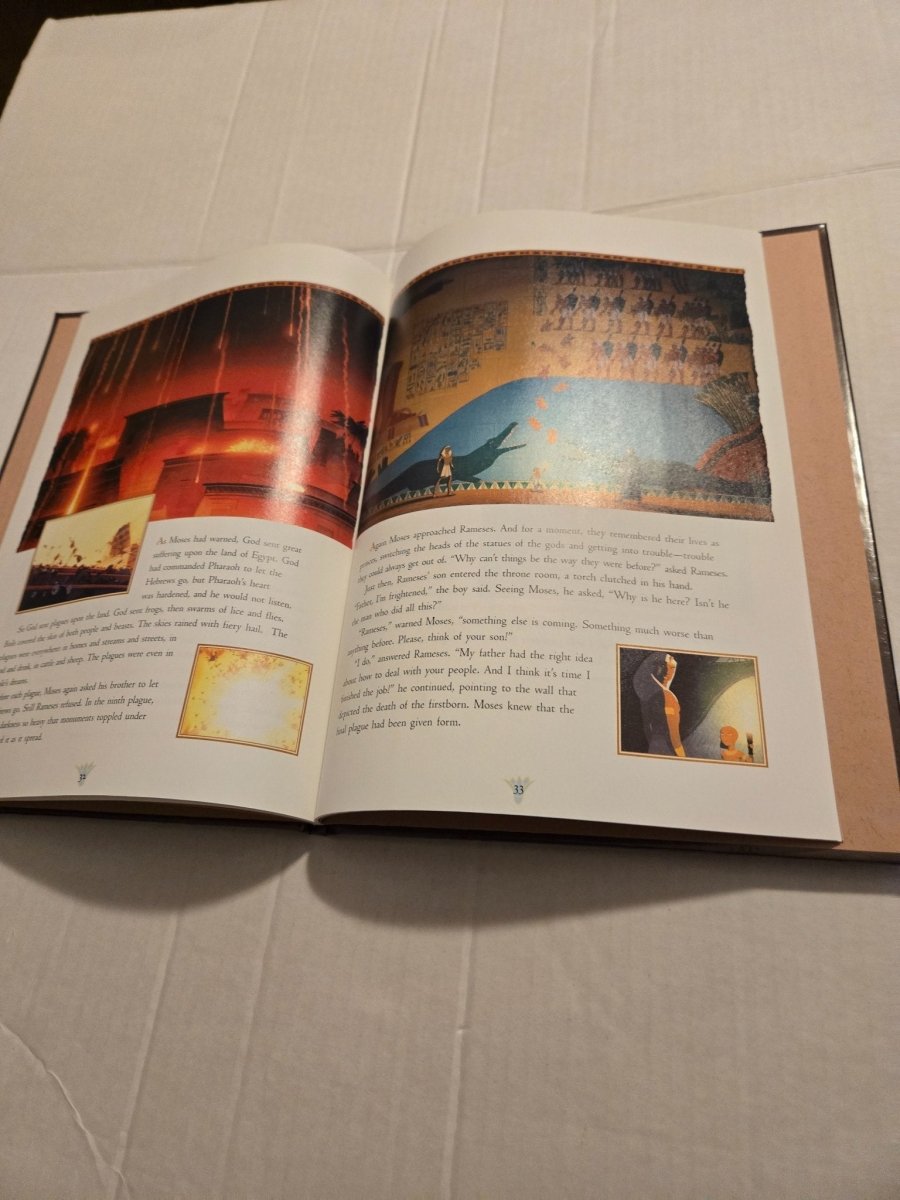 The Prince of Egypt Collector's Edition Hardback Storybook - Books - ThrowbackBuys - Amanda's Awesome Finds