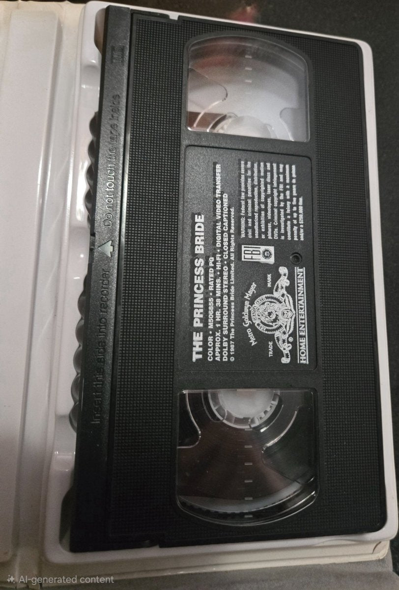 The Princess Bride VHS Tape - VHS - ThrowbackBuys - Amanda's Awesome Finds