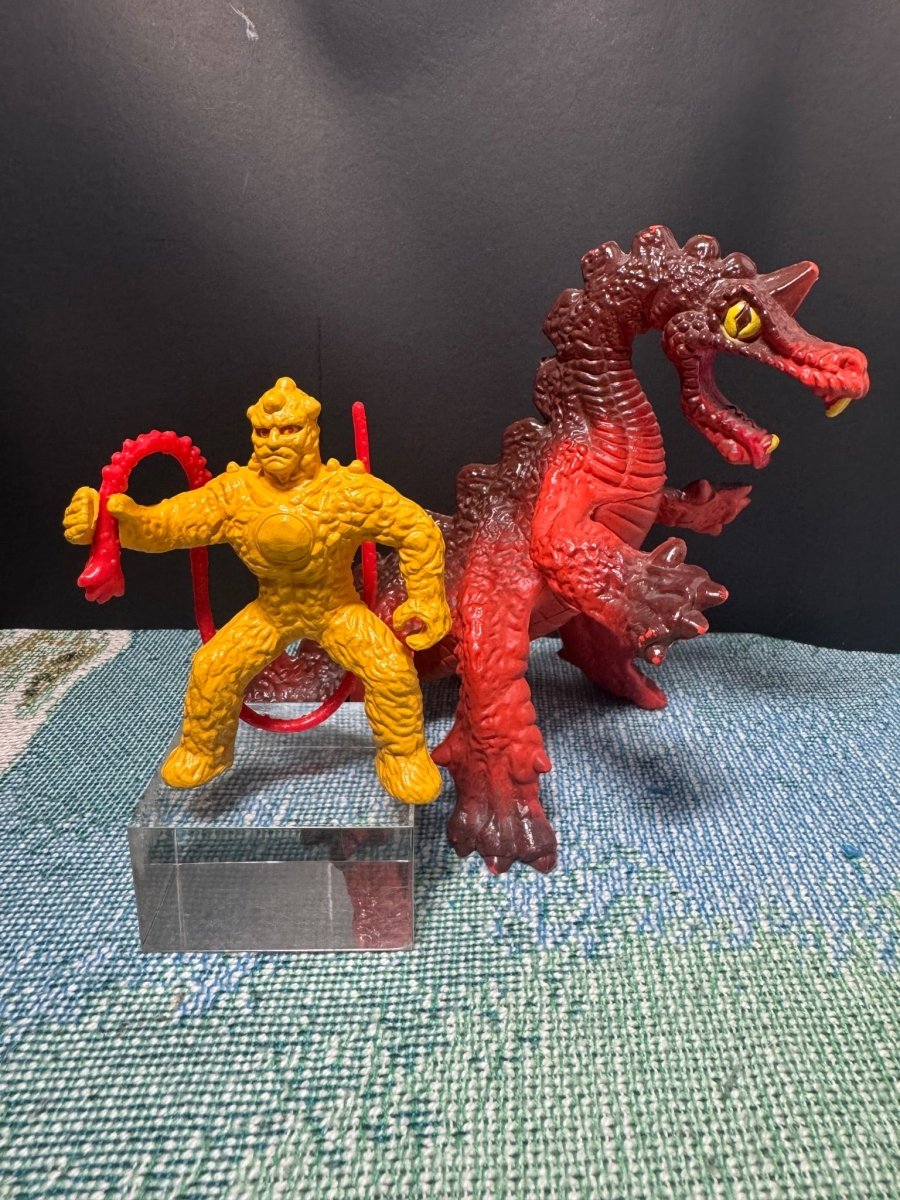 The Saga of Crystar Lava Dragon w/ rider - Action Figures & Collectibles - ThrowbackBuys -toys from the crypt