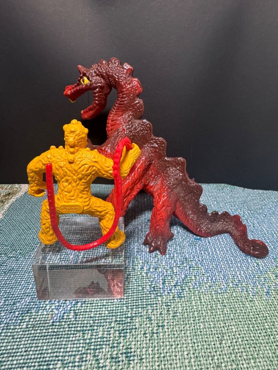 The Saga of Crystar Lava Dragon w/ rider - Action Figures & Collectibles - ThrowbackBuys -toys from the crypt