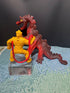 The Saga of Crystar Lava Dragon w/ rider - Action Figures & Collectibles - ThrowbackBuys -toys from the crypt