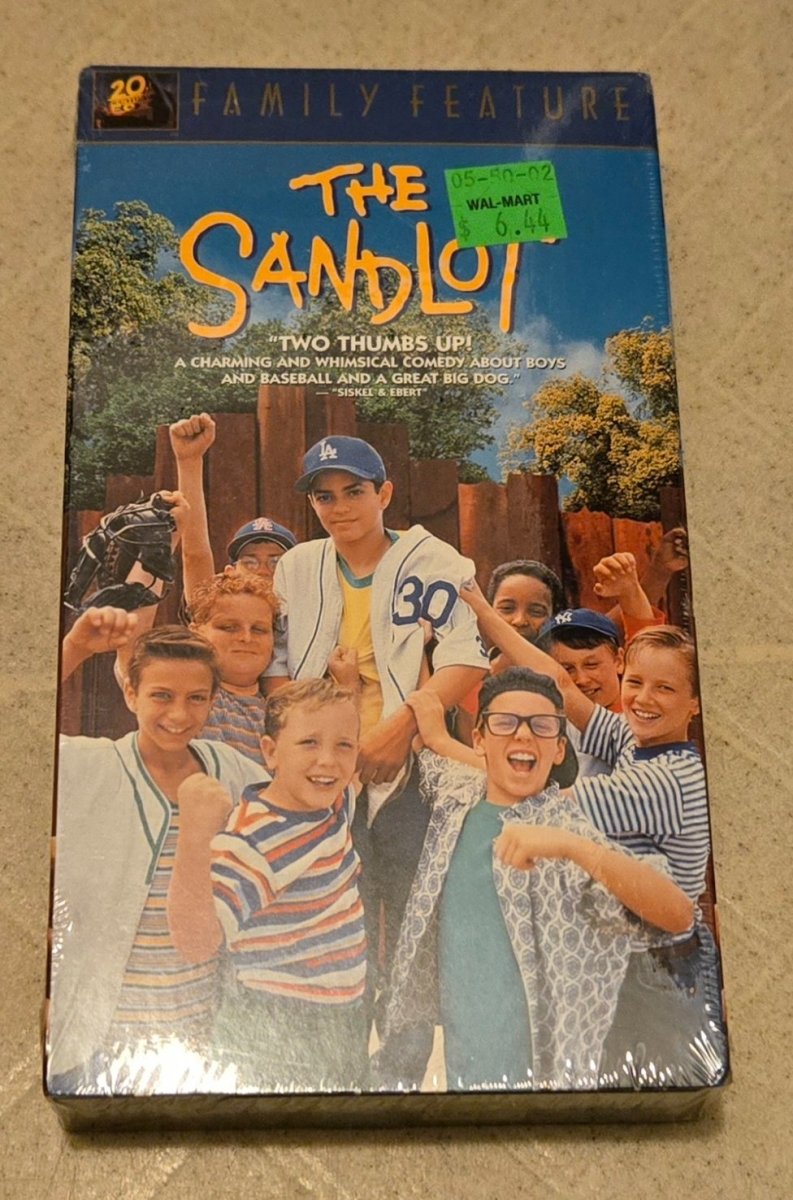 The Sandlot VHS Tape Brand New Vintage 2000 - VHS - ThrowbackBuys - Amanda's Awesome Finds