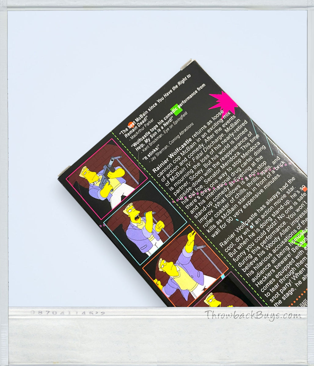 The Simpsons: McBain - Let's Get Silly VHS - VHS - ThrowbackBuys - ChampagneVideo