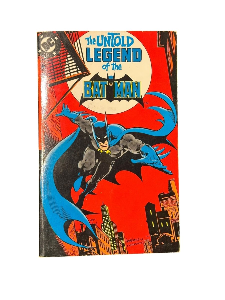 The Untold Legend Of The Batman Len Wein DC Comics Graphic Novel Paperback 1982 - Books - ThrowbackBuys - Abunnysvintageco