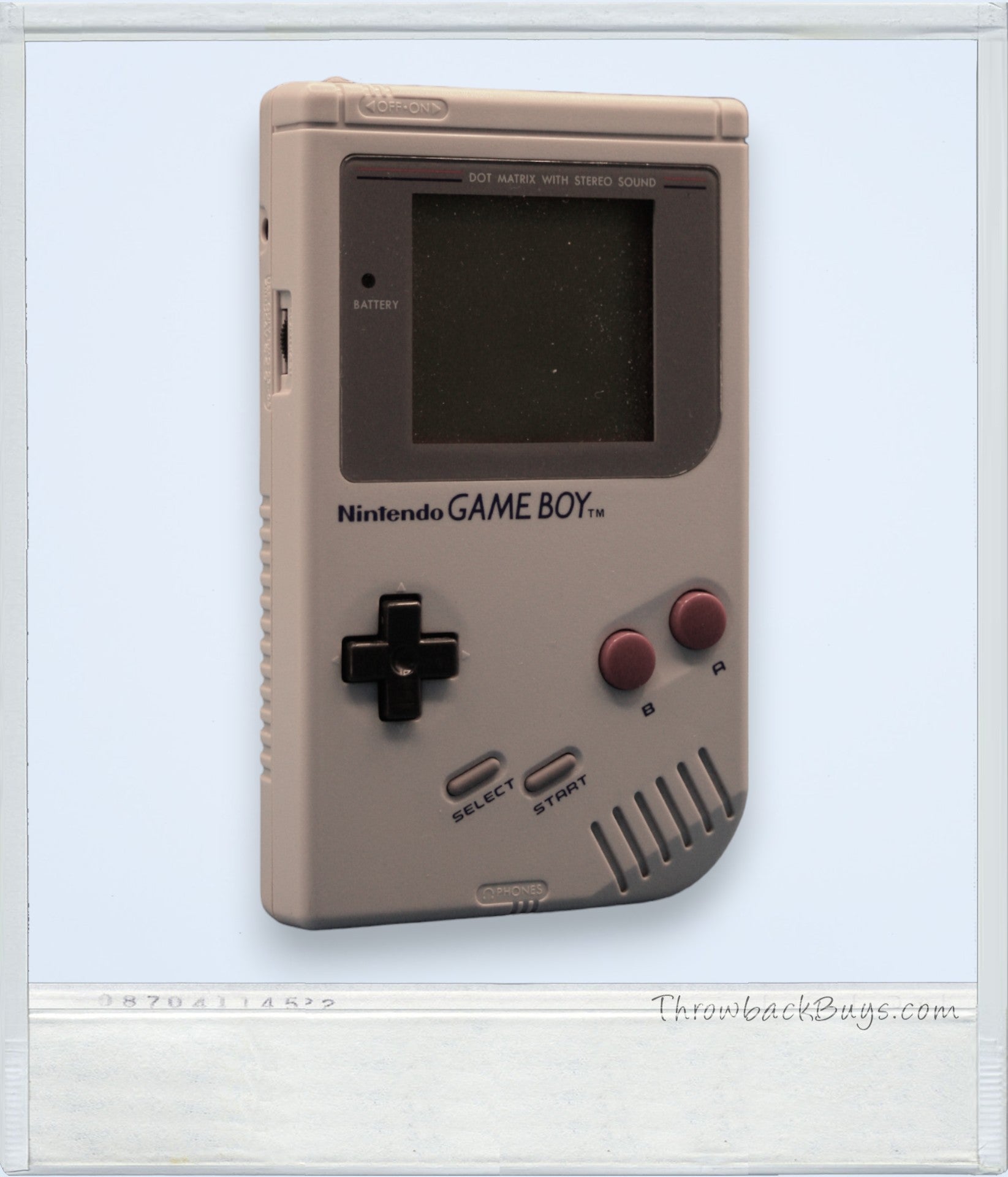 1989 - Original Nintendo Gameboy