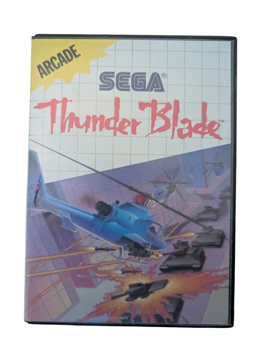 Thunder Blade - SEGA Master System - (1988) - No Manual - Video Games - ThrowbackBuys -Slaqr Retro Gaming & Collectibles