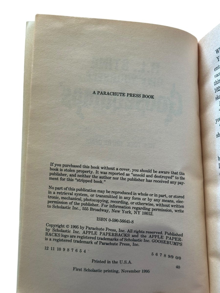 Tick Tock, You're Dead! (Give Yourself Goosebumps 2) - 1995 - Books - ThrowbackBuys - Abunnysvintageco