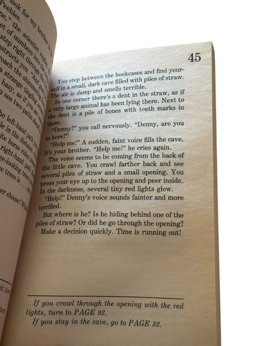Tick Tock, You're Dead! (Give Yourself Goosebumps 2) - 1995 - Books - ThrowbackBuys - Abunnysvintageco