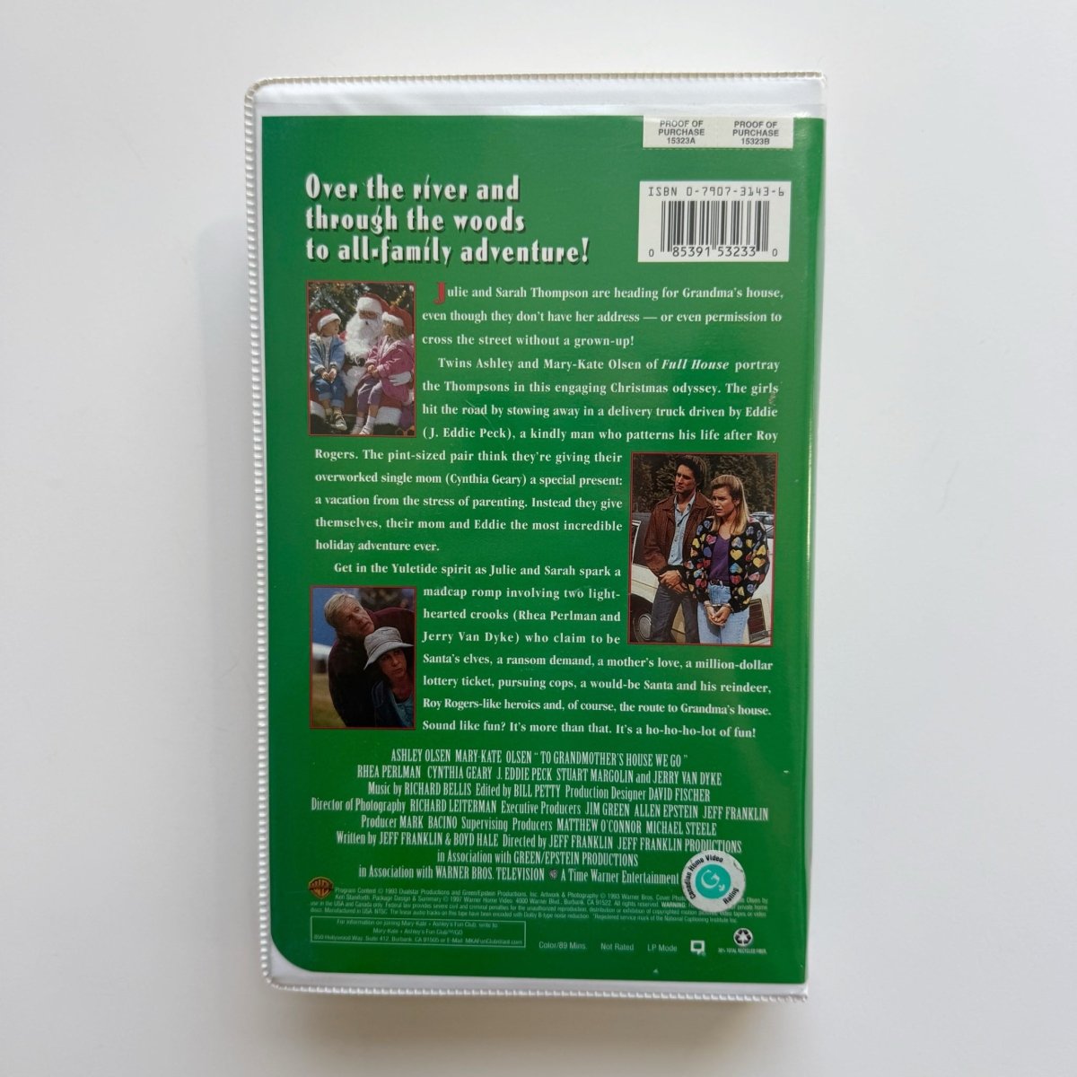 To Grandmother's House We Go VHS 1993 Mary - Kate and Ashley Christmas - VHS - ThrowbackBuys - Nostalgicepisodes
