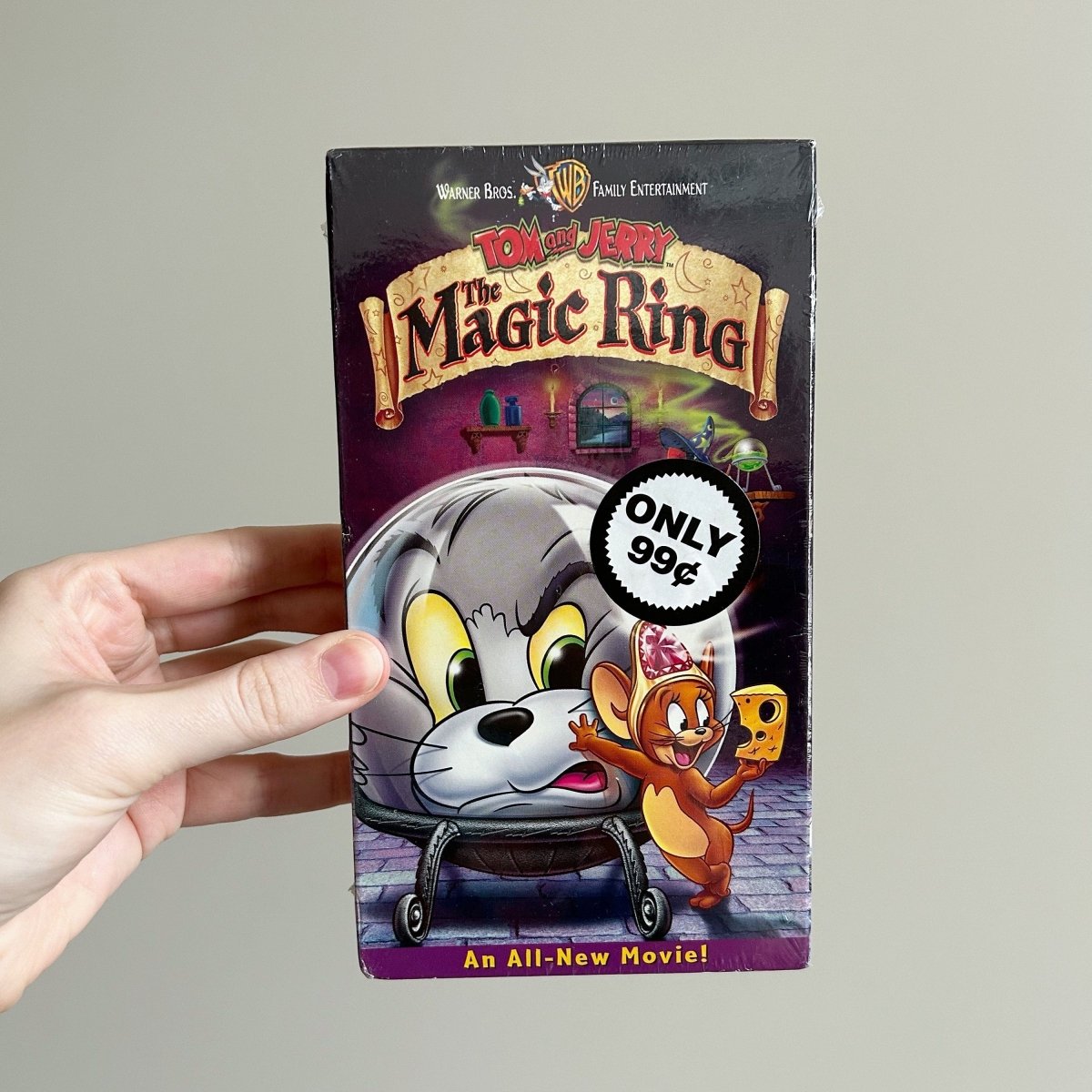 Tom and Jerry The Magic Ring VHS Sealed 2001 - Movies - ThrowbackBuys - NostalgicEpisodes