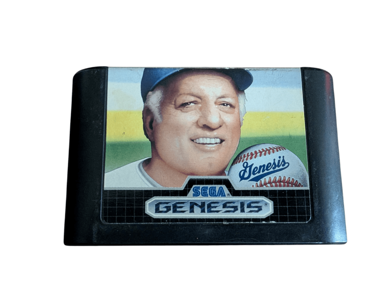 Tommy Lasorda Baseball - Cartridge (1989) - Sega Genesis - Tested/Works - Video Games - ThrowbackBuys - Slaqr Retro Gaming & Collectibles