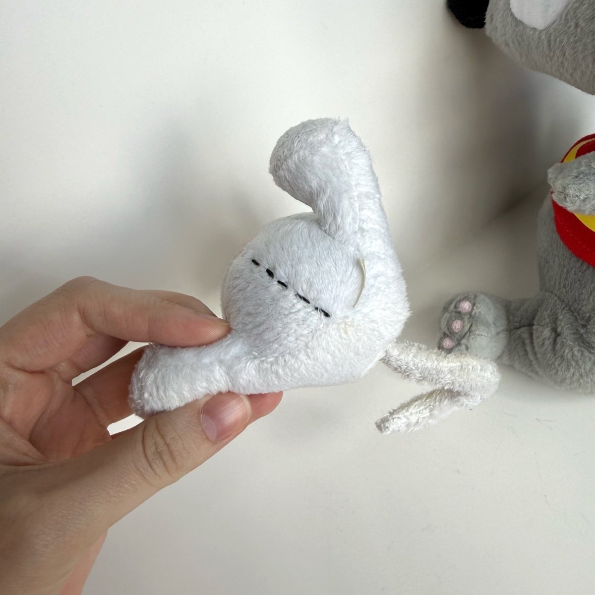 Toopy and Binoo Plush White Cat Mouse Amuze - Plushies - ThrowbackBuys -NostalgicEpisodes