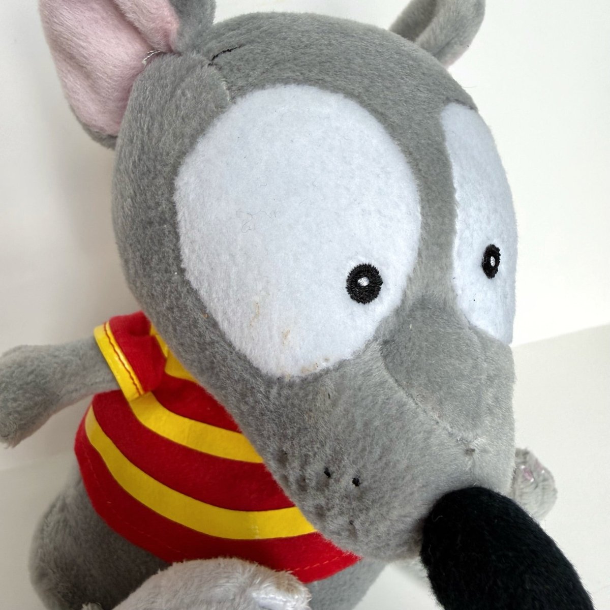Toopy and Binoo Plush White Cat Mouse Amuze - Plushies - ThrowbackBuys -NostalgicEpisodes