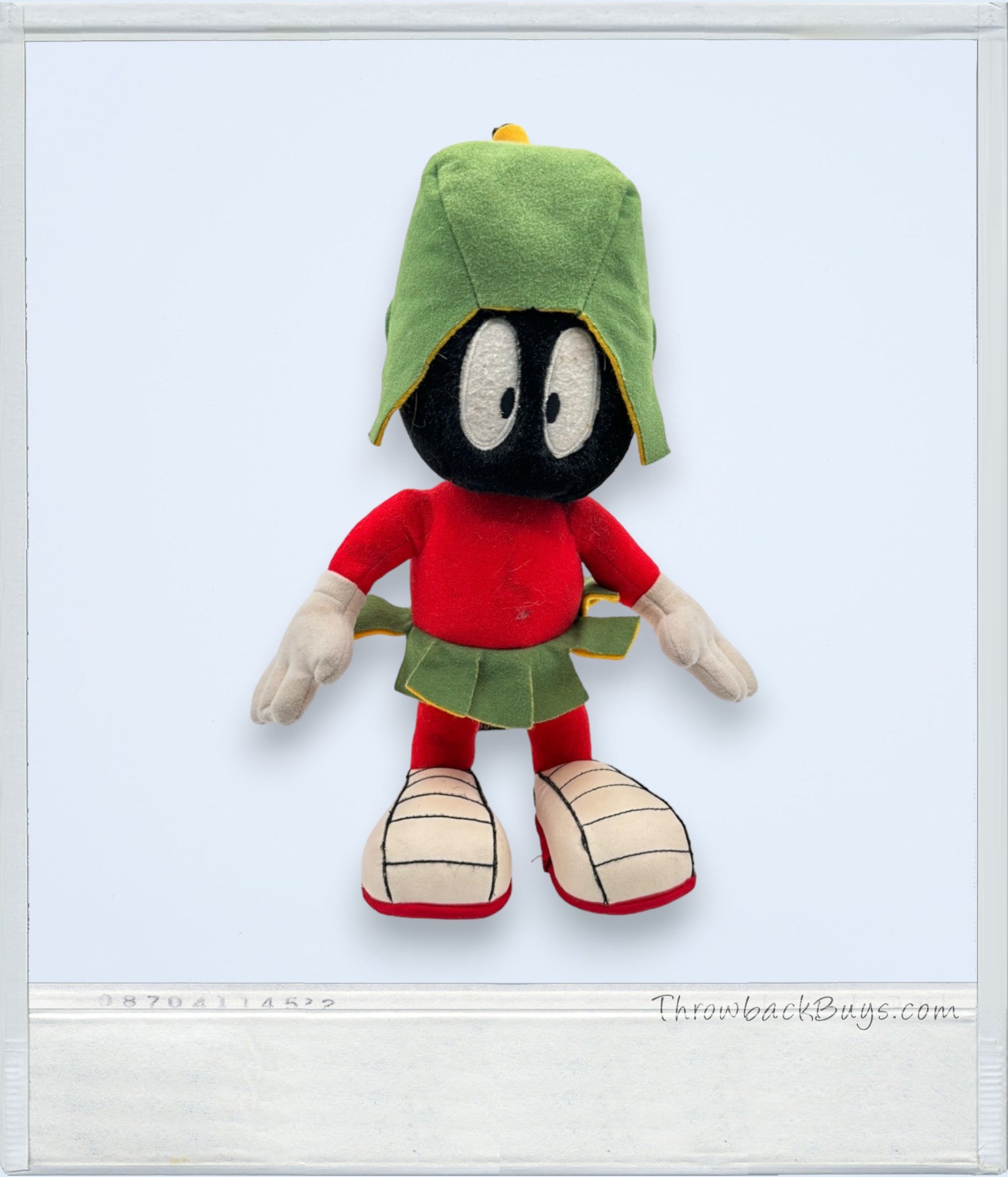 1995 - Vintage Looney Tunes Marvin The Martian 14” Plush Warner Bros. Studio Store 1995