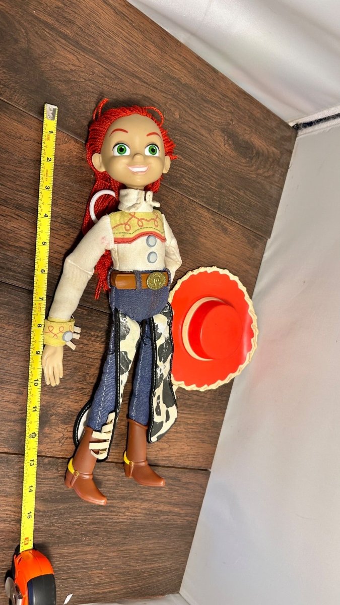 Toy Story Jessie 14 Inch Doll Pull String Talks & Tested With Hat Vintage - Collectible Toys - ThrowbackBuys -Raybar121